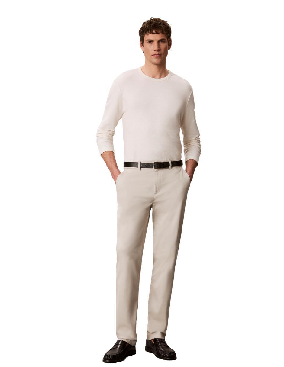 Pantalón casual chino slim Calvin Klein de algodón para hombre Pantalón casual chino slim Calvin Klein de algodón para hombre