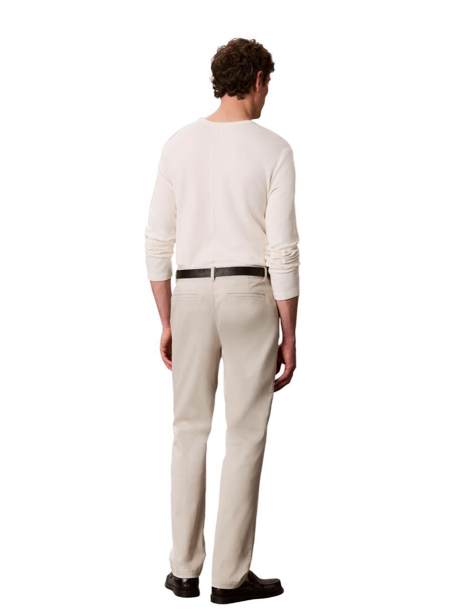 Pantalón casual chino slim Calvin Klein de algodón para hombre 2