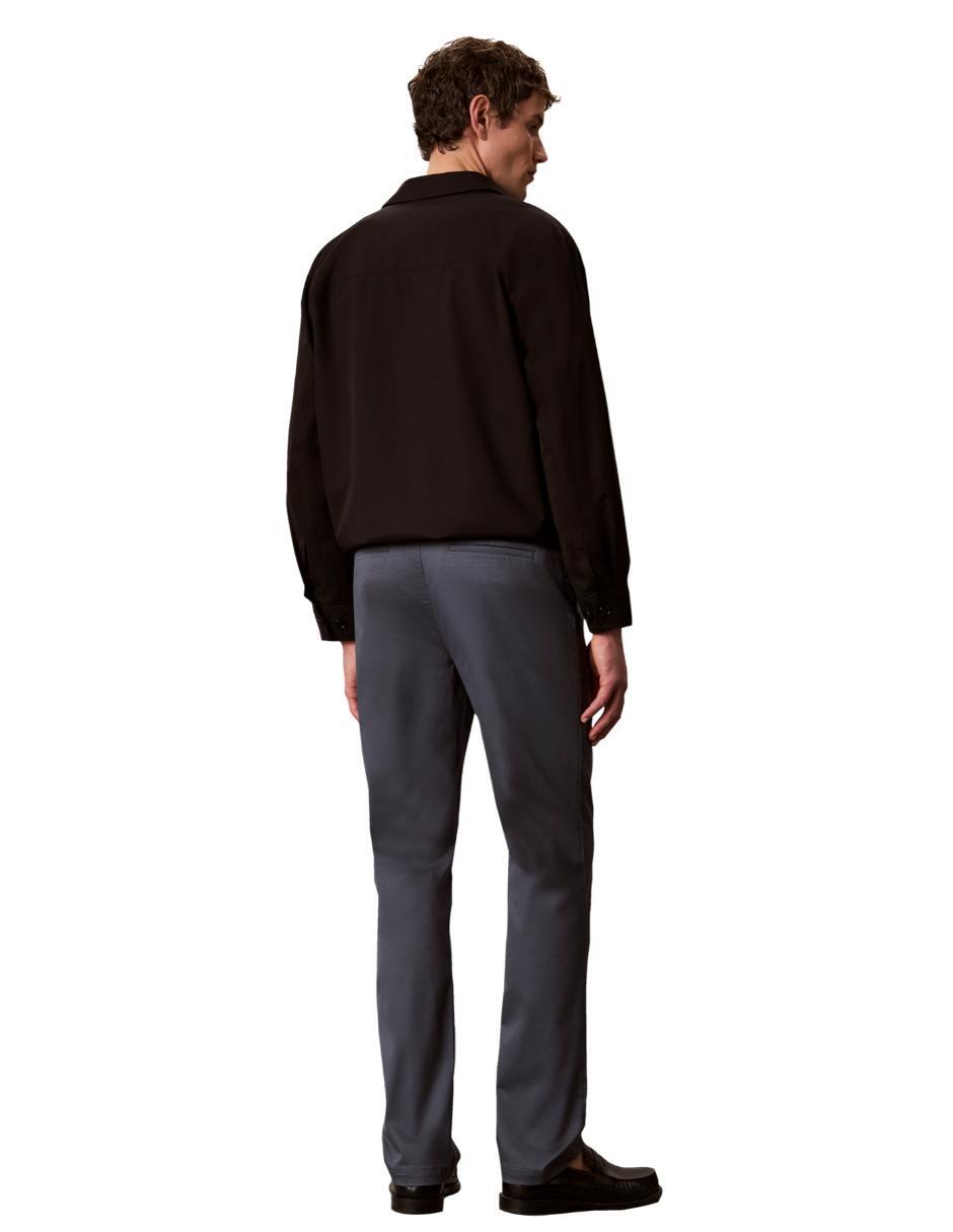 Pantalón chino slim de algodón para hombre 3