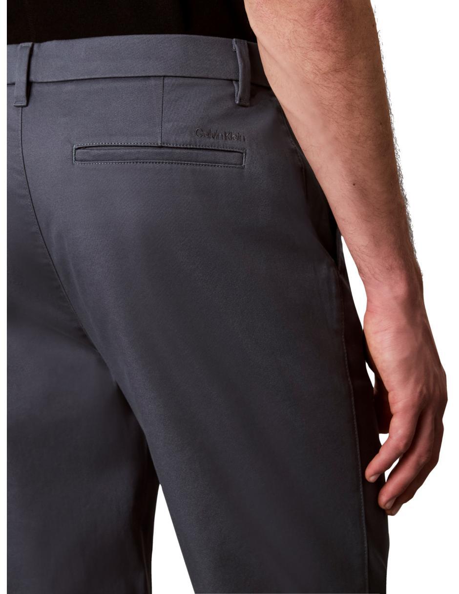 Pantalón chino slim de algodón para hombre 5