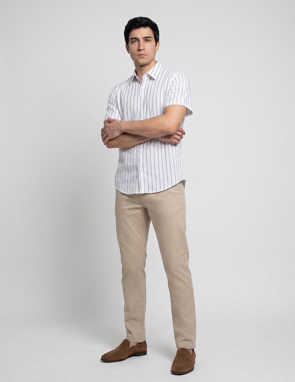 Camisa casual CK manga corta para hombre