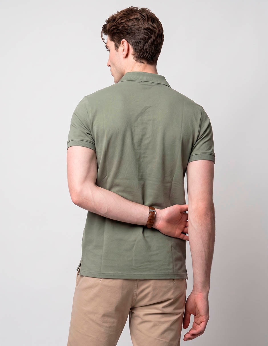 Playera tipo polo/Set playera tipo polo CALVIN KLEIN Pique Polos para hombre 2