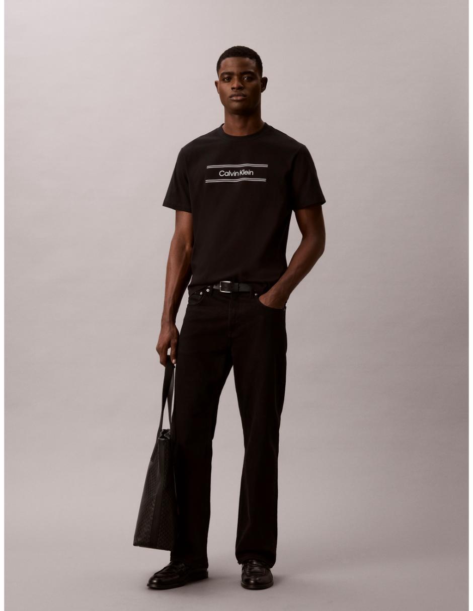 Playera monologo cuello redondo para hombre 2