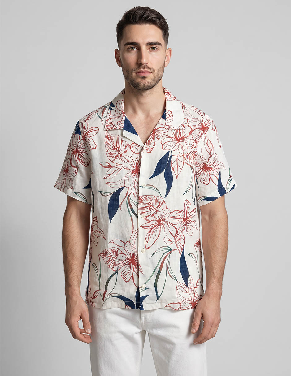 Camisa casual manga corta para hombre Camisa casual manga corta para hombre