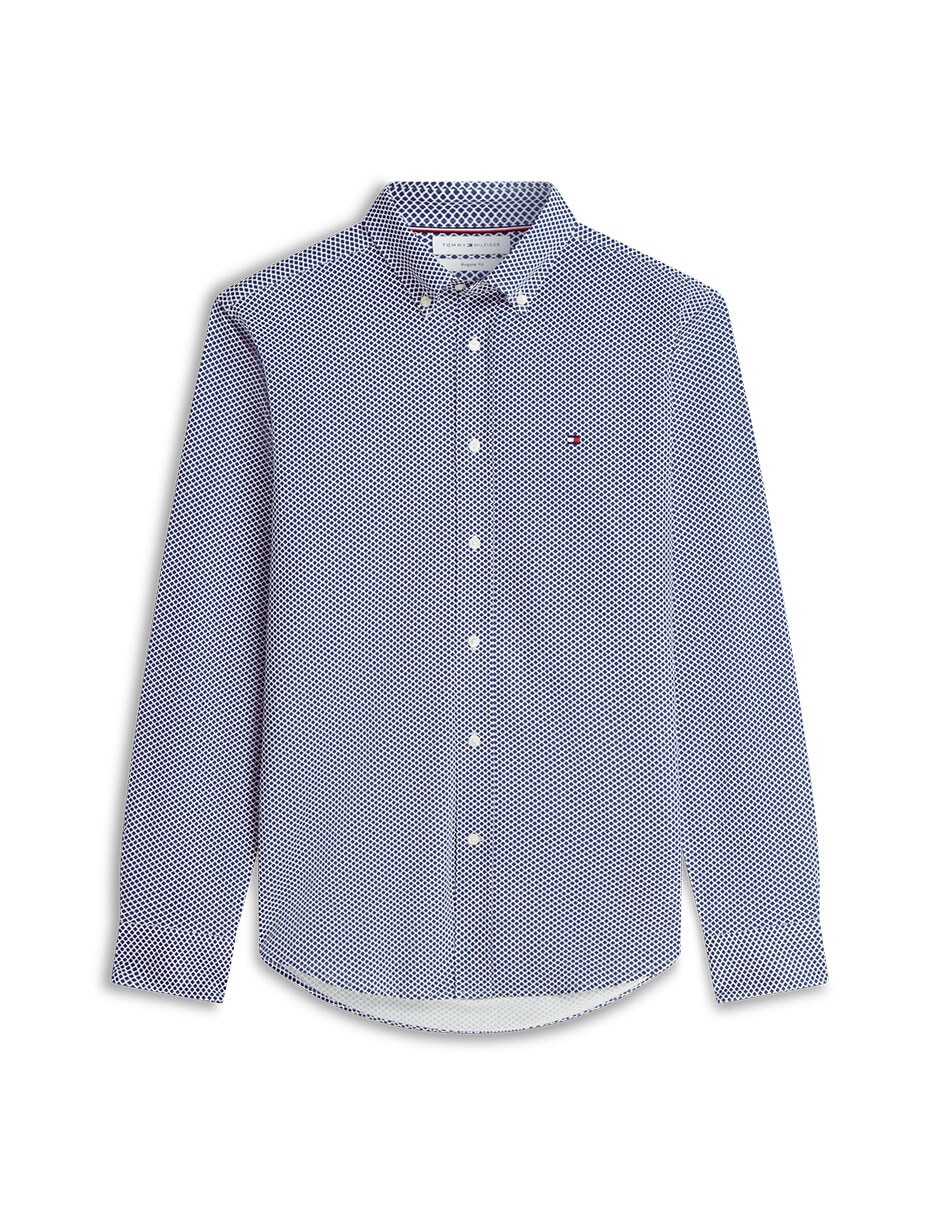 Camisa casual de algodón manga larga para hombre Camisa casual de algodón manga larga para hombre