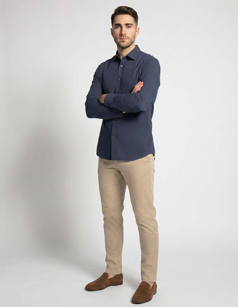 Camisa Hilfiger button down para hombre 3
