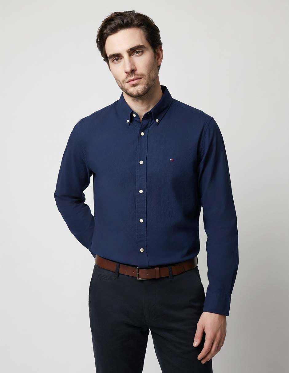 Camisa Hilfiger button down para hombre 1