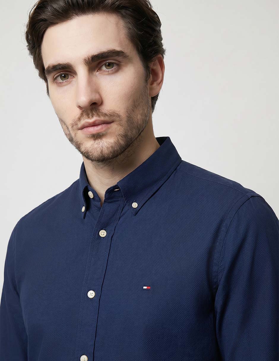 Camisa Hilfiger button down para hombre 4