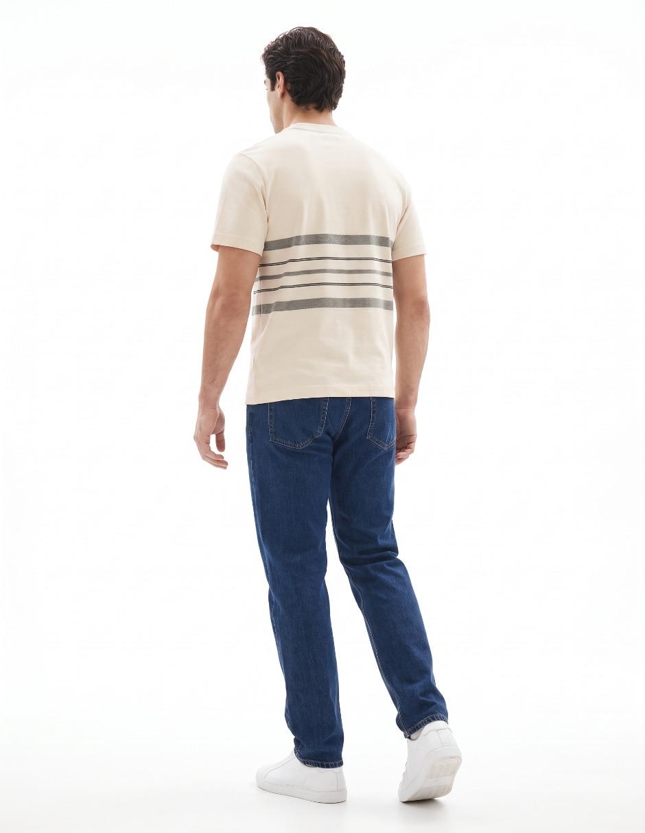 Playera cuello redondo para hombre 2