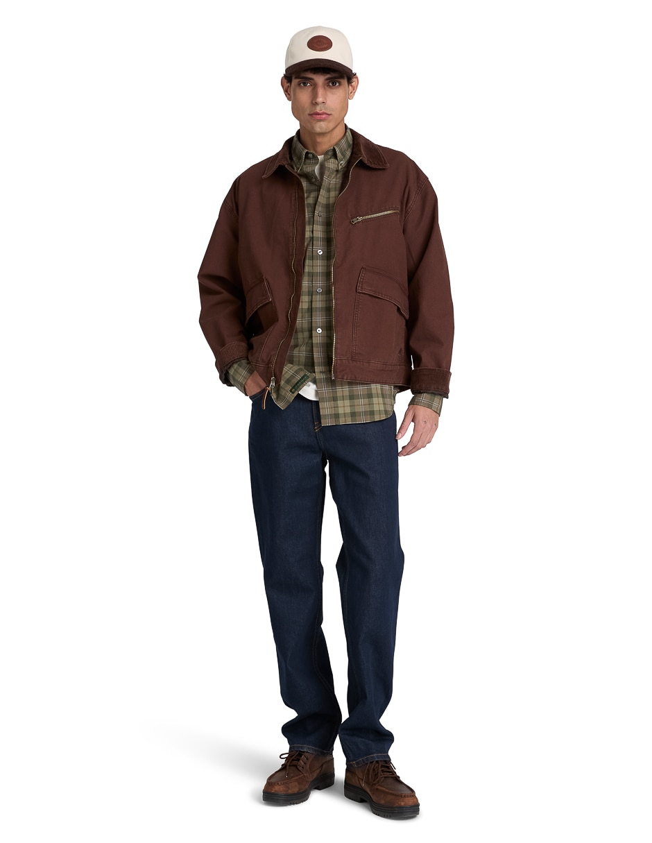 Camisa casual manga larga para hombre 3