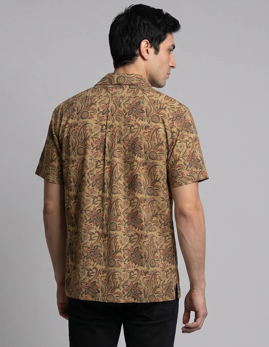 Camisa casual Promo B Brothers manga corta para hombre