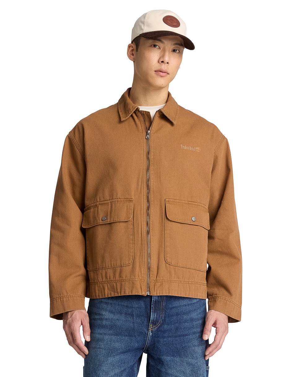 Chamarra bomber Timberland impermeable con bolsillos para hombre