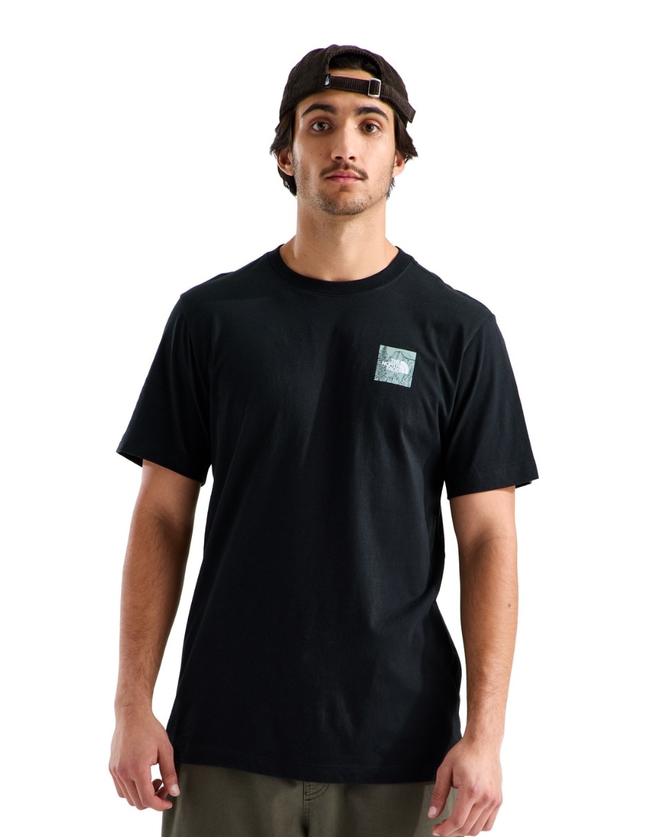 Playera m monte reg ss tee-graphic tnf cuello redondo para hombre Playera m monte reg ss tee-graphic tnf cuello redondo para hombre