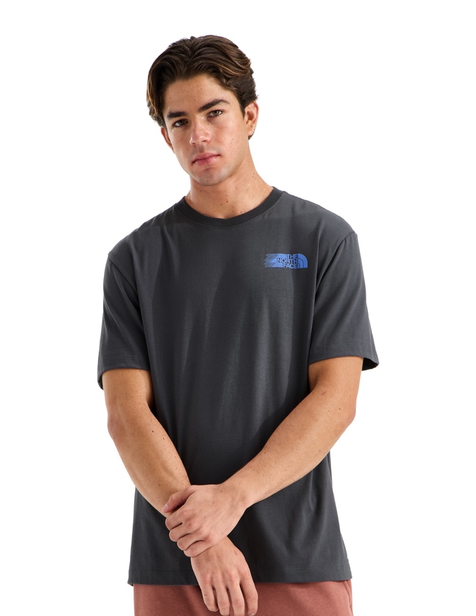 Playera m retro trail rlx ss tee-graphic tnf cuello redondo para hombre Playera m retro trail rlx ss tee-graphic tnf cuello redondo para hombre