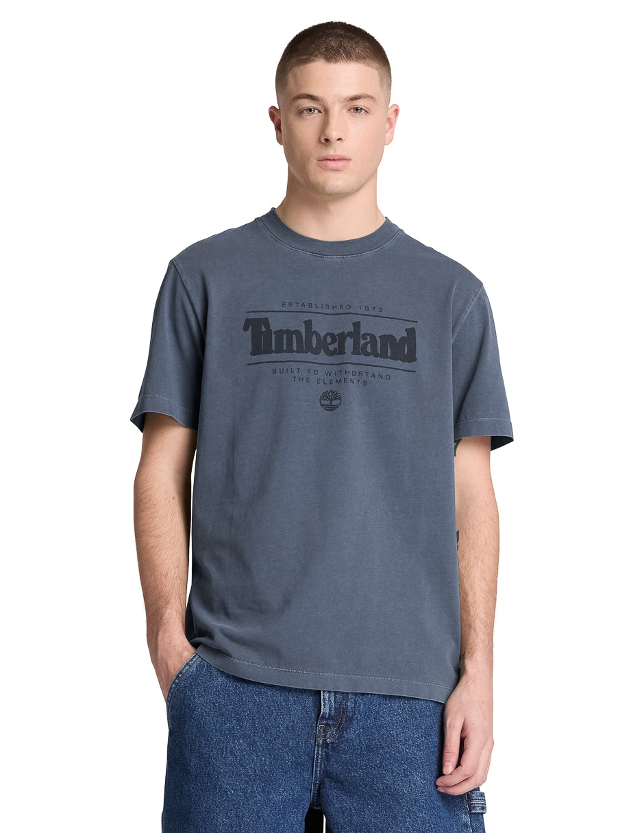 Playera Tee cuello redondo para hombre