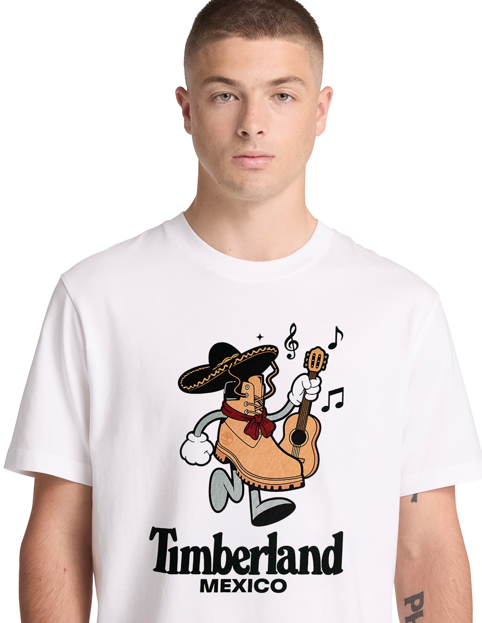 Playera cuello redondo para hombre