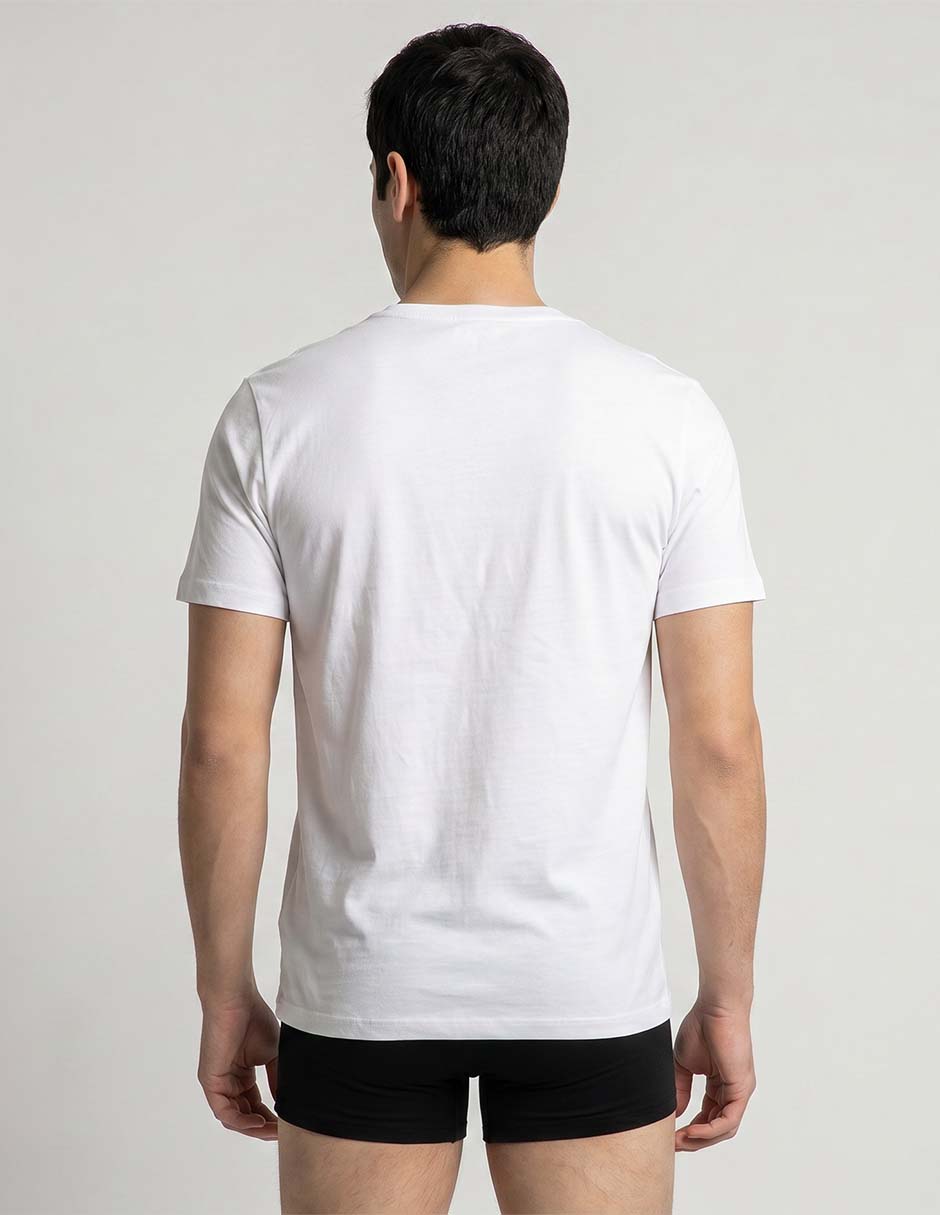 Playera Hugo cuello V para hombre