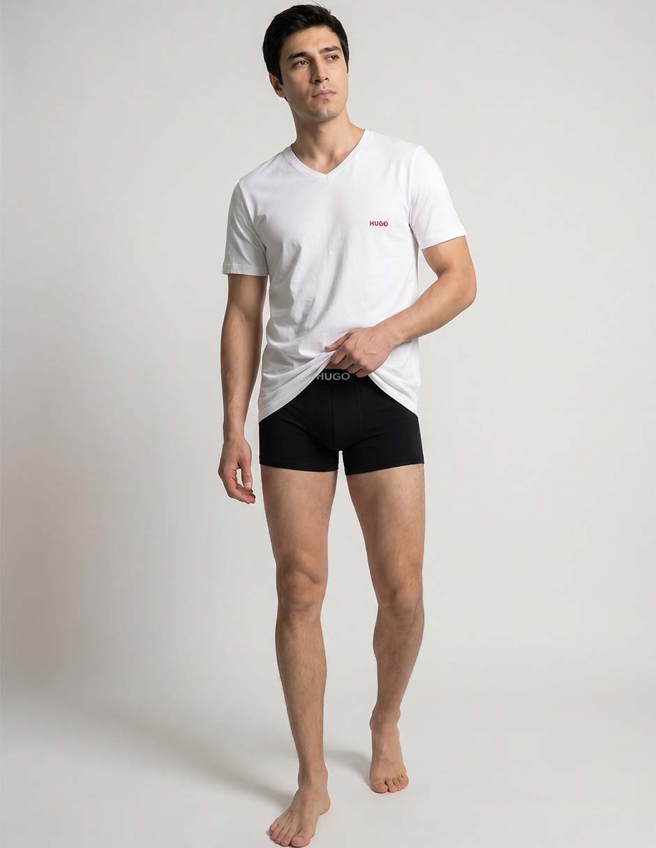 Playera Hugo cuello V para hombre