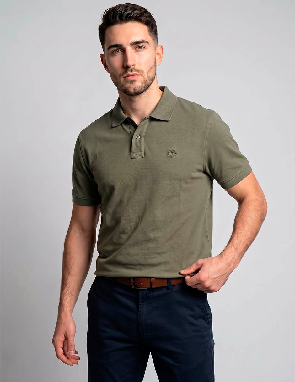 Playera tipo polo para hombre