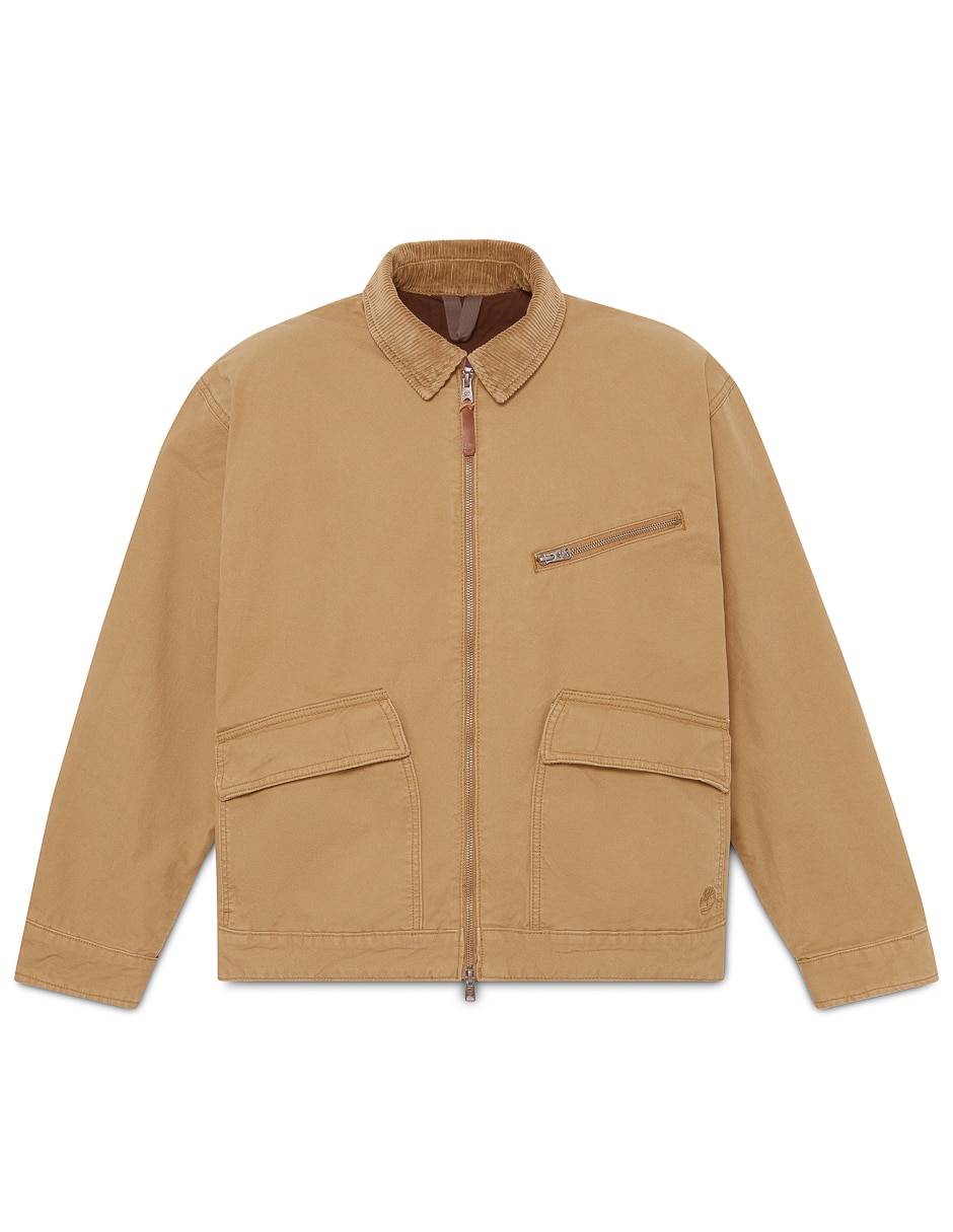 Chamarra casual Strafford impermeable con bolsillos para hombre 3