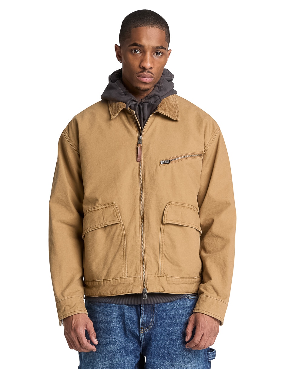 Chamarra casual Strafford impermeable con bolsillos para hombre Chamarra casual Strafford impermeable con bolsillos para hombre
