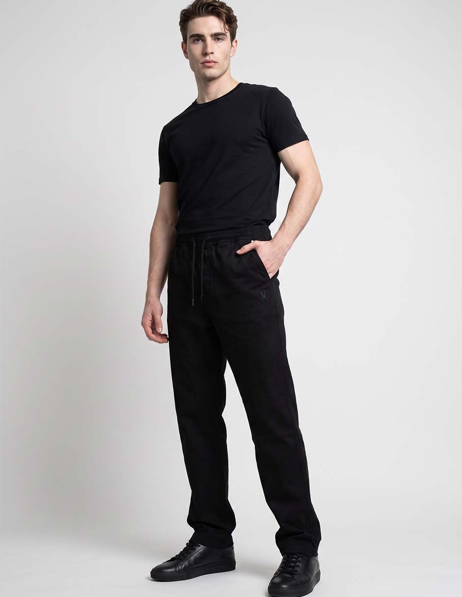 Pantalón casual Pyscho Bunny de algodón para hombre 3
