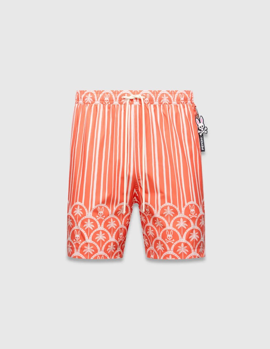 Traje de baño Psycho Bunny con bolsillos para hombre