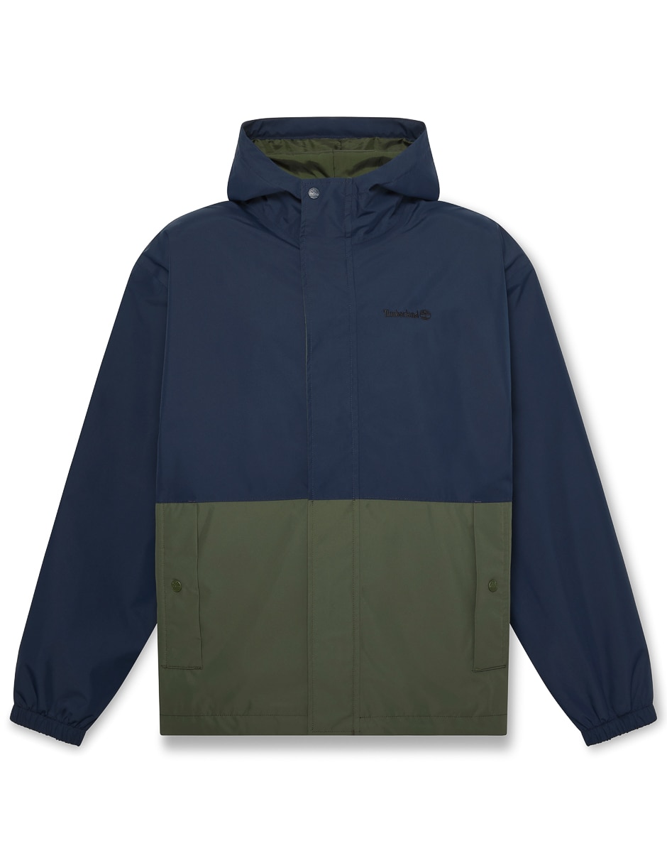 Chamarra casual Timberland impermeable con capucha para hombre