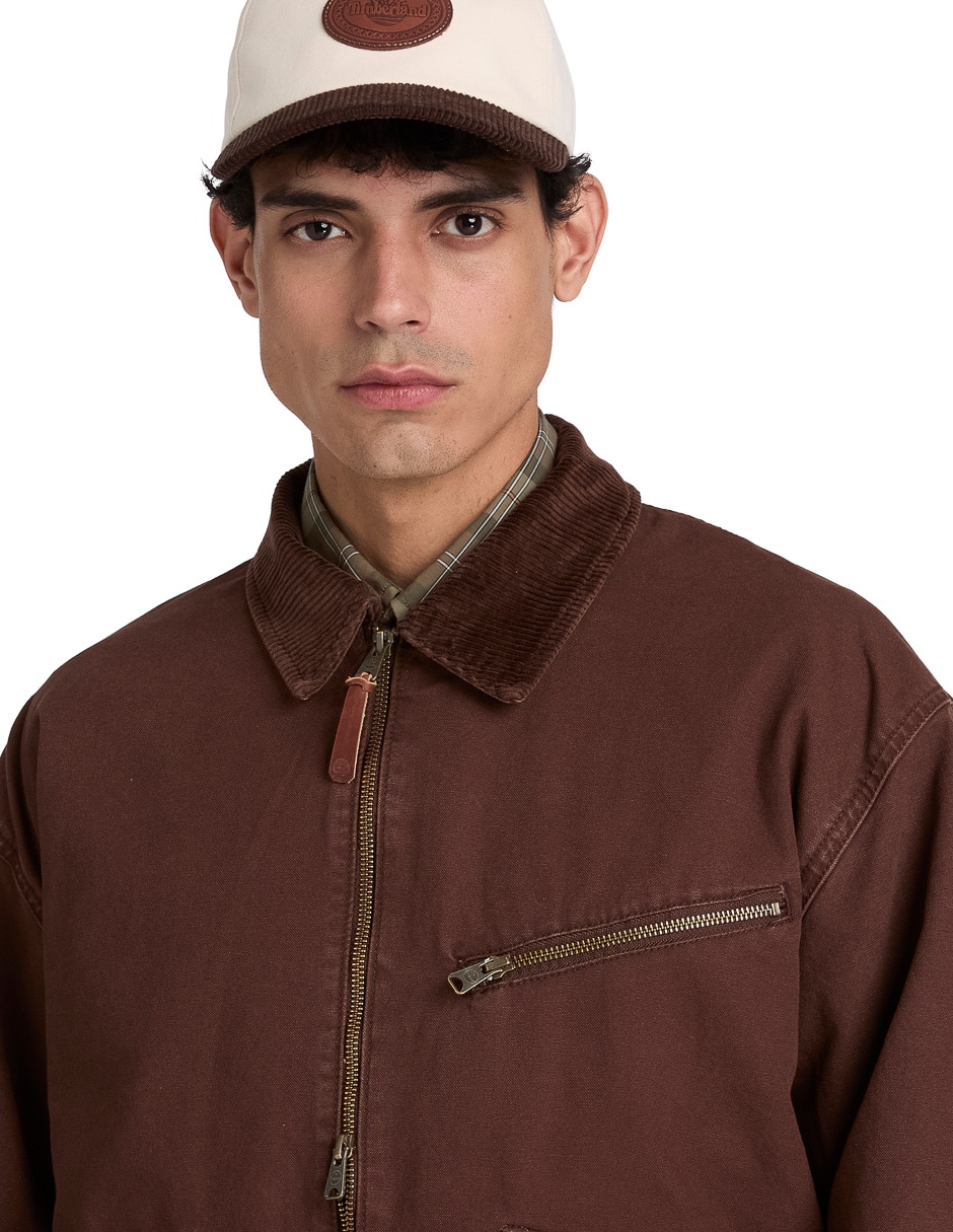 Chamarra casual Strafford impermeable con bolsillos para hombre 3