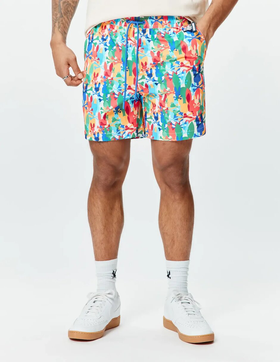 Traje de ba–o con bolsillos para hombre