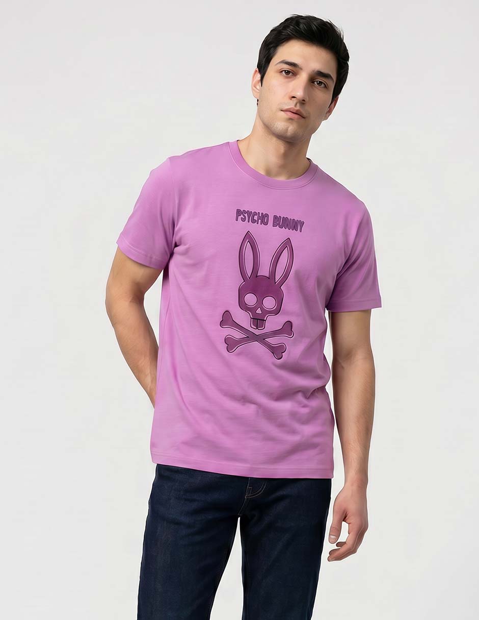 Playera cuello redondo para hombre