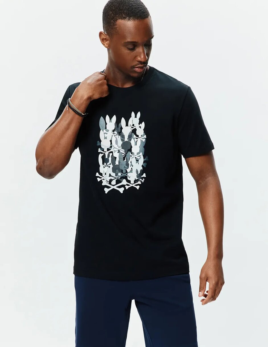 Playera cuello redondo para hombre