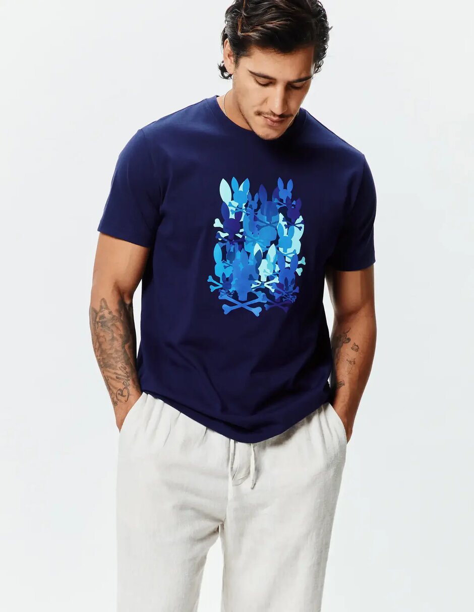 Playera cuello redondo para hombre