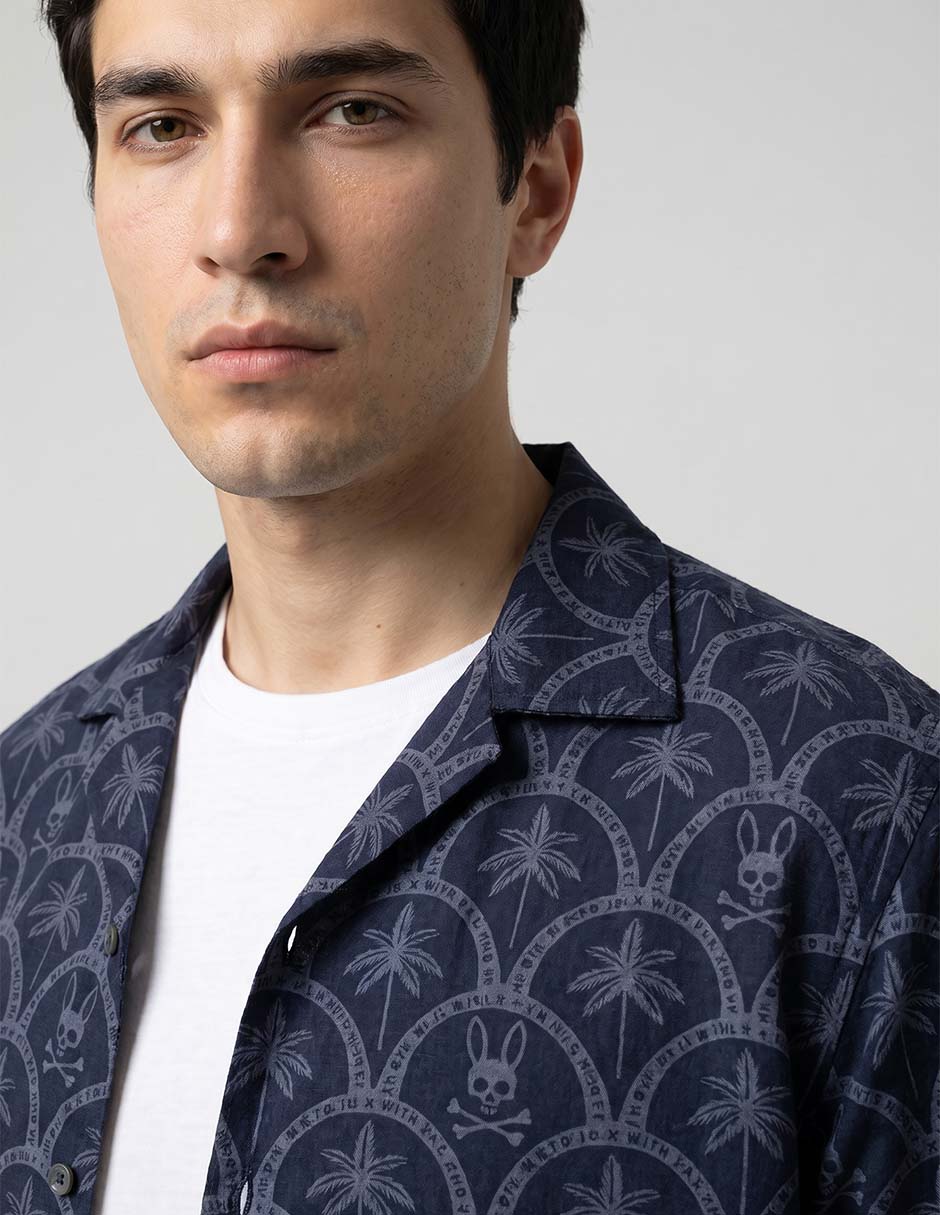 Camisa Psycho Bunny para hombre