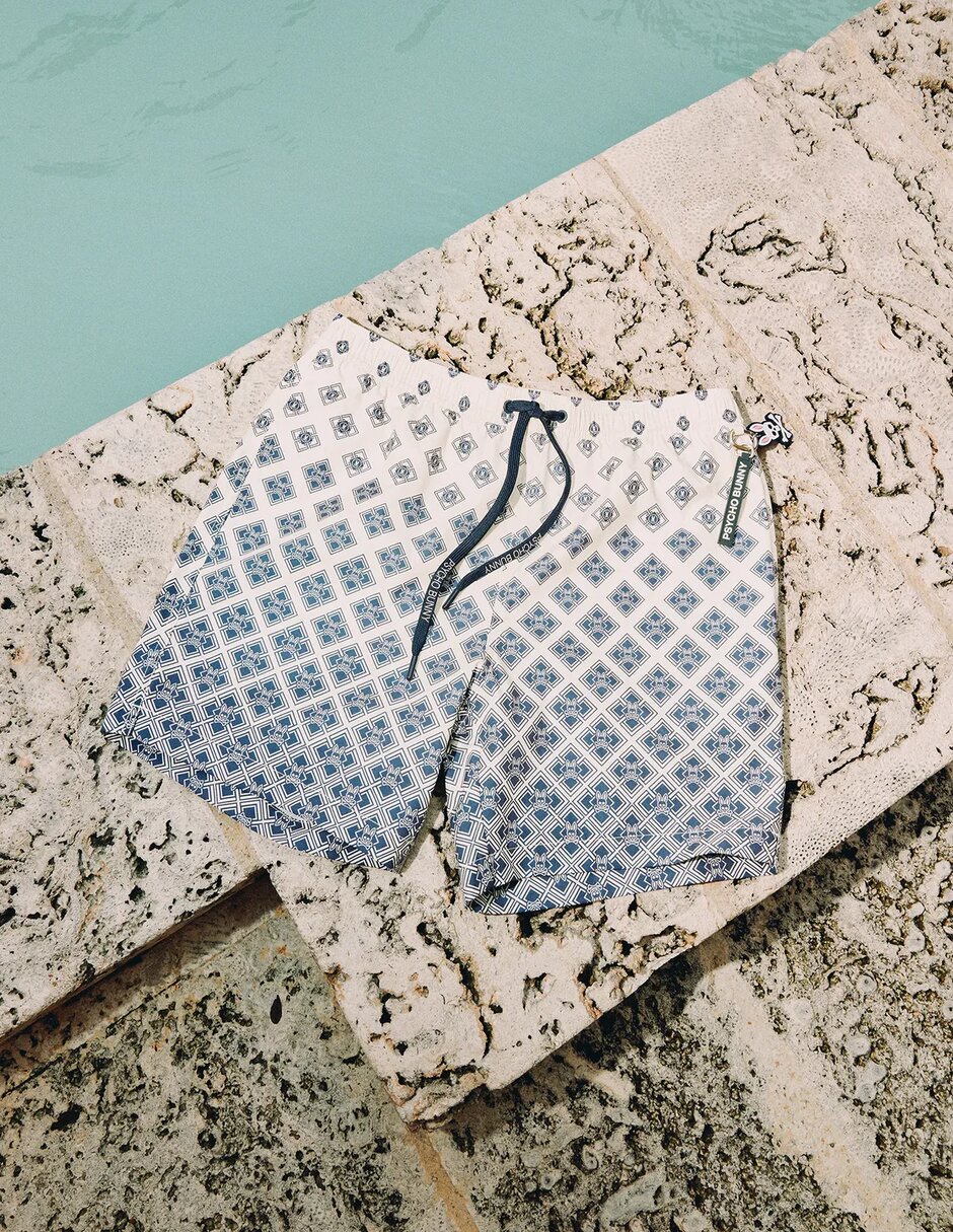 Traje de baño con bolsillos para hombre