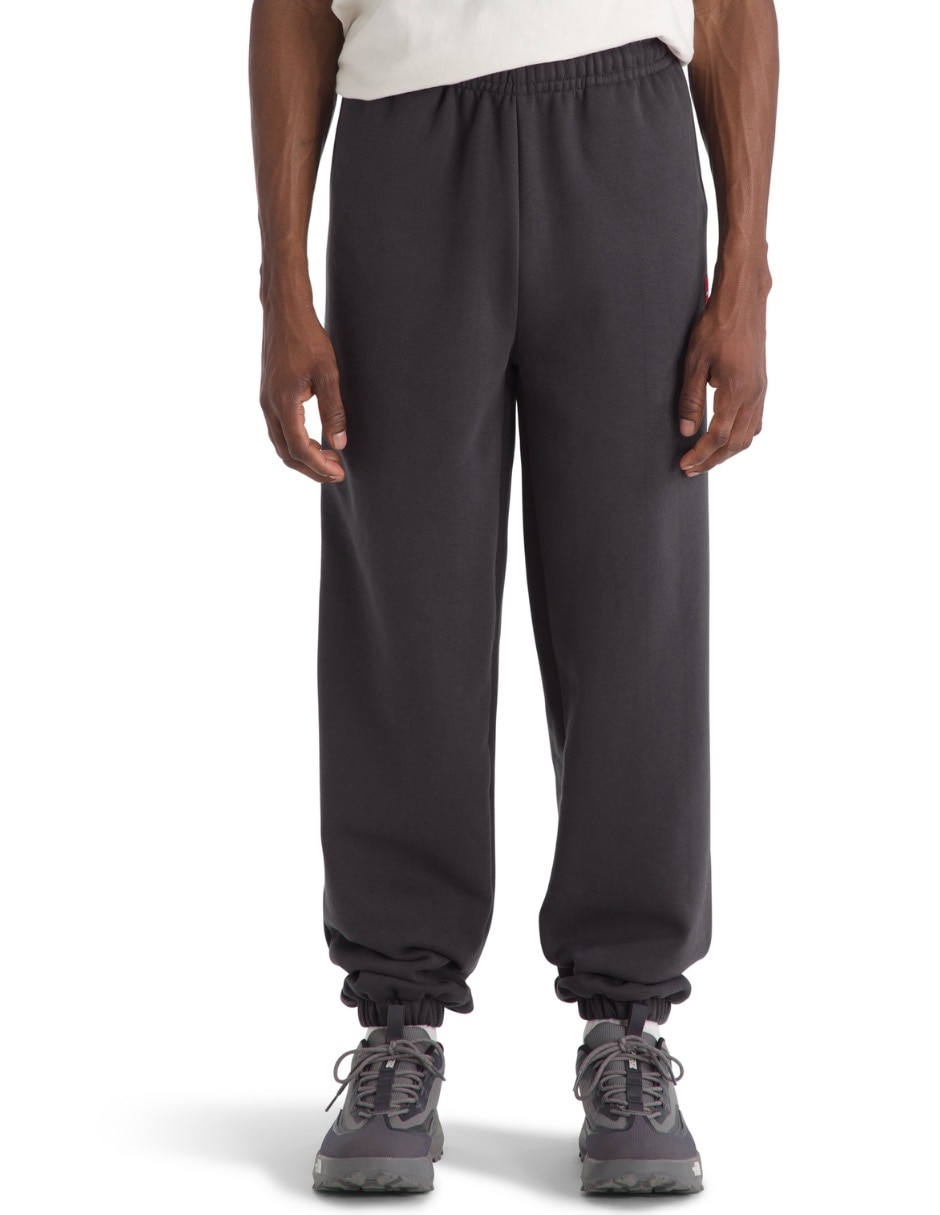 Pants regular con elástico para hombre 1