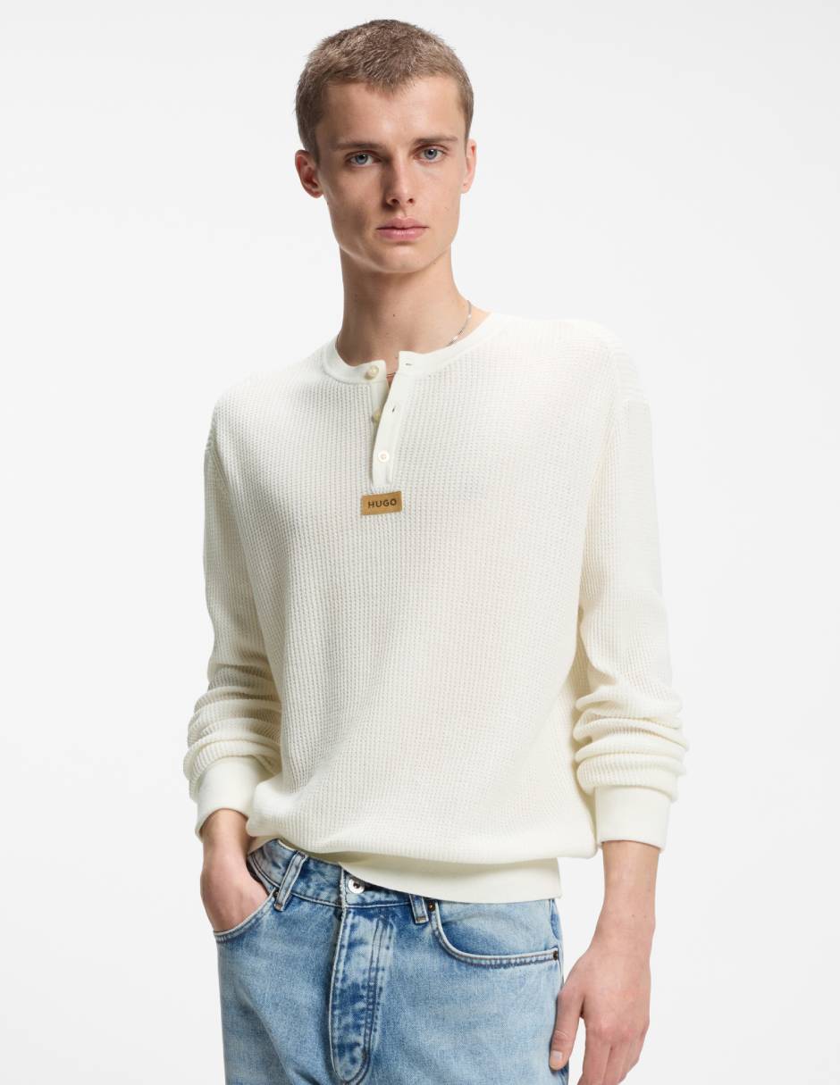 Suéter cuello redondo para hombre
