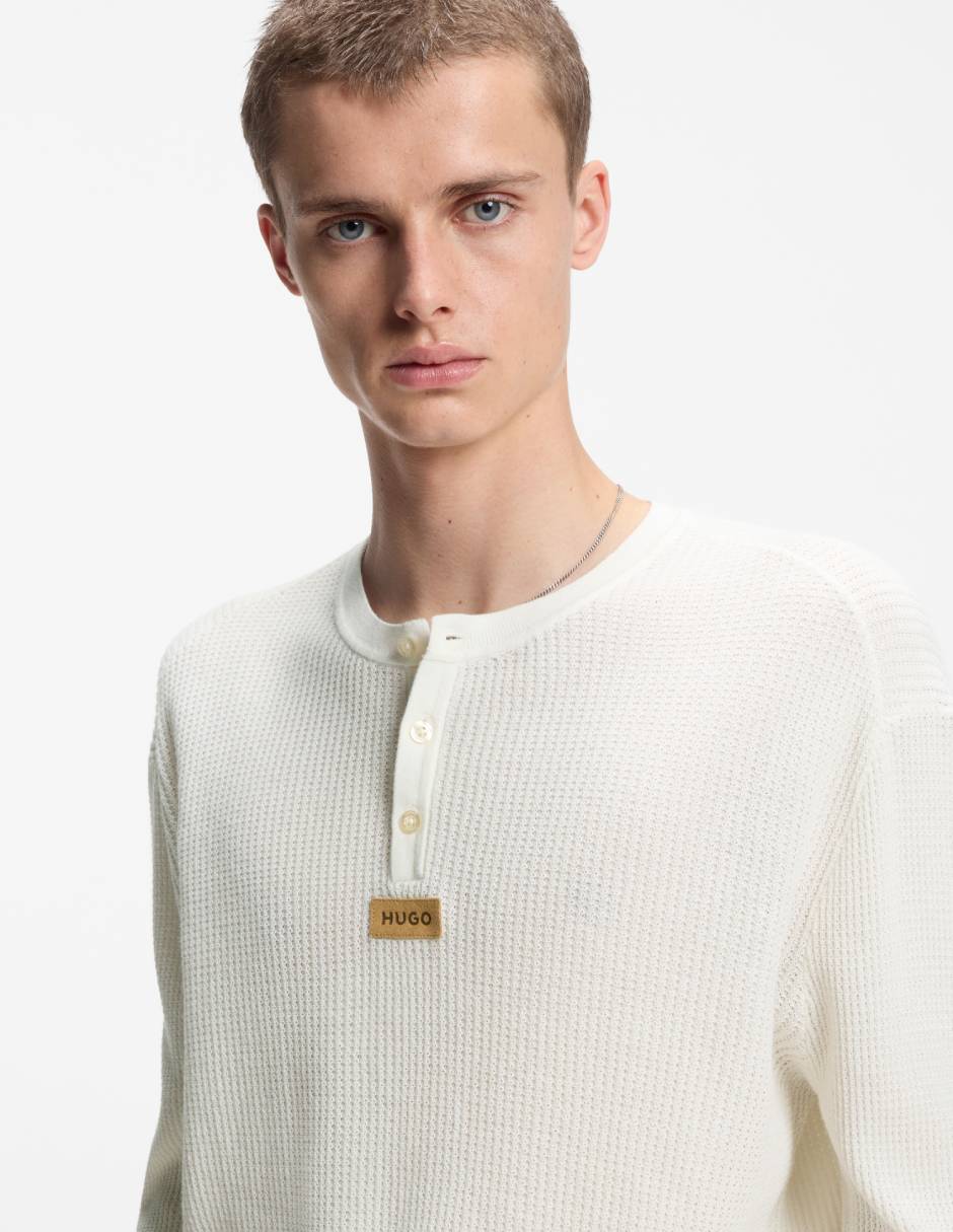 Suéter cuello redondo para hombre 4