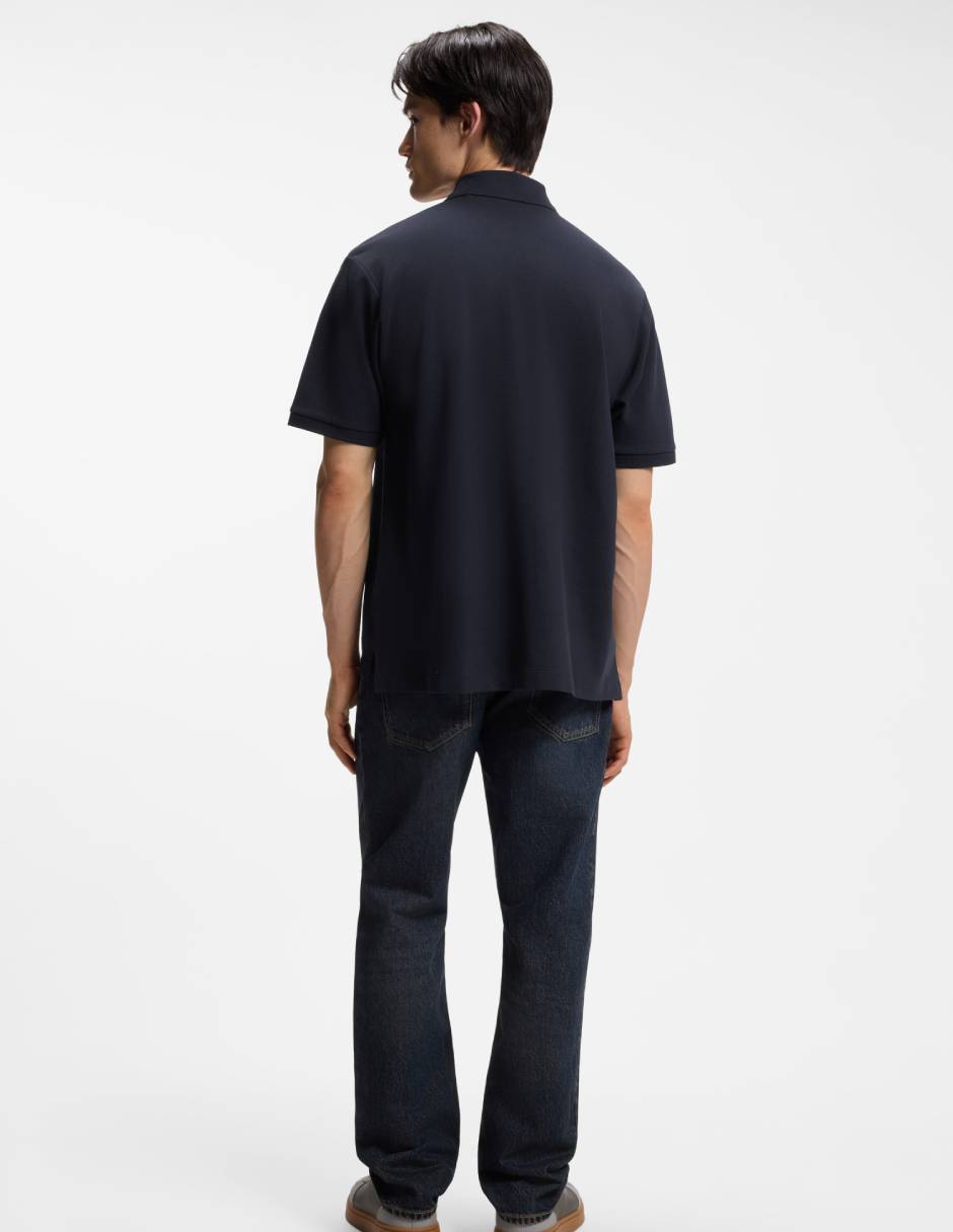 Playera Hugo cuello v para hombre 3
