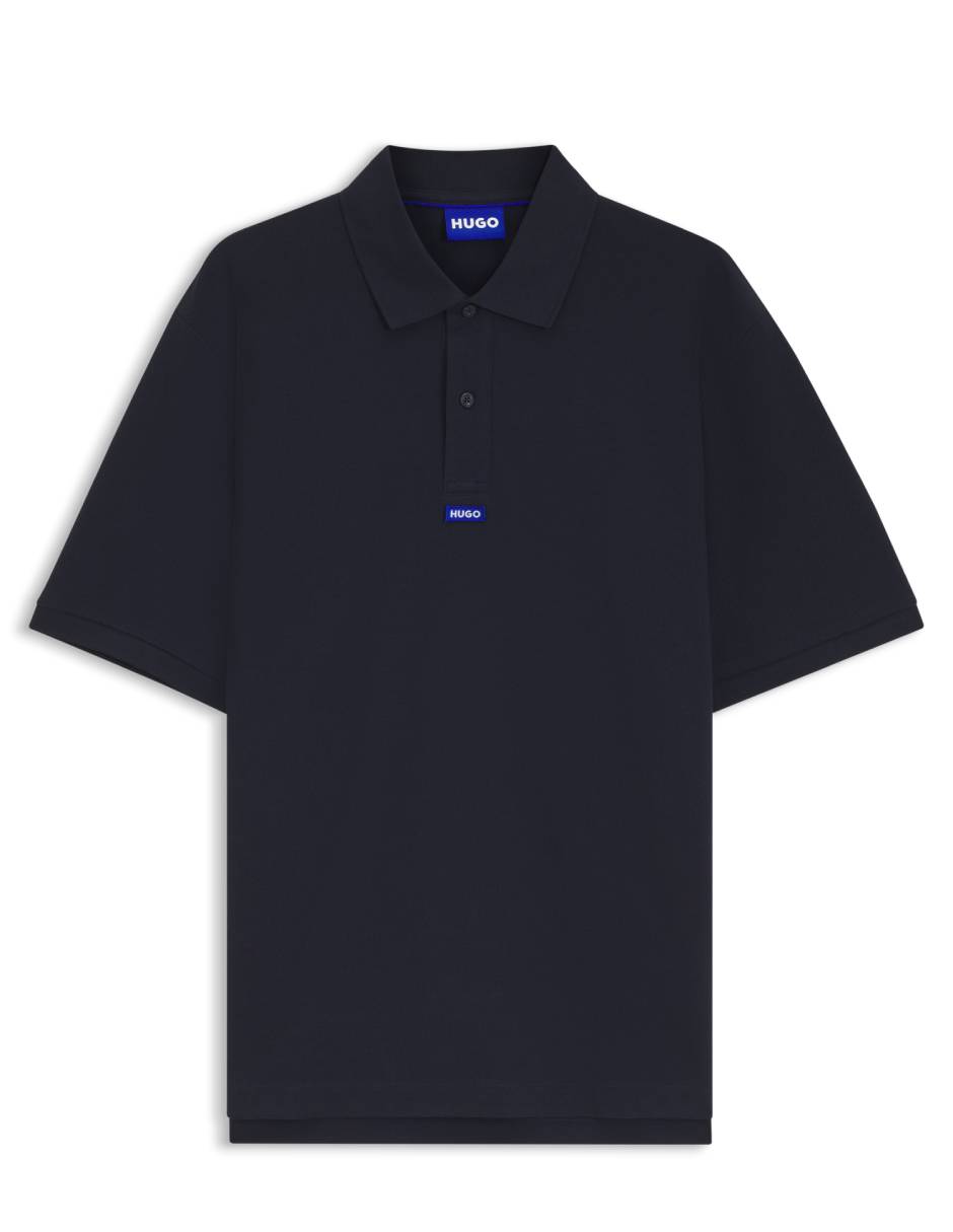 Playera Hugo cuello v para hombre 4