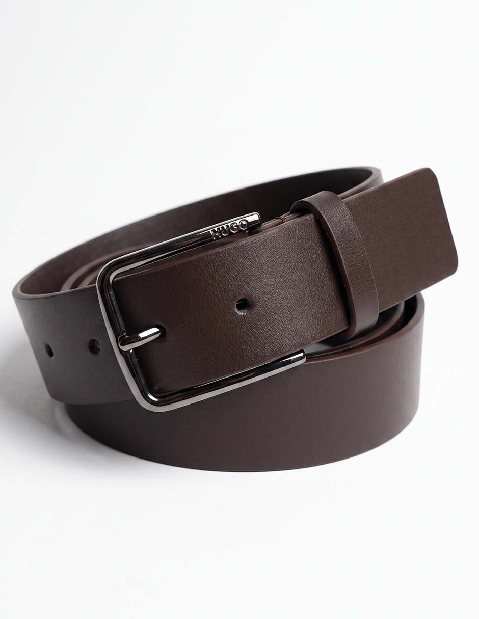 Cinturón de piel para hombre