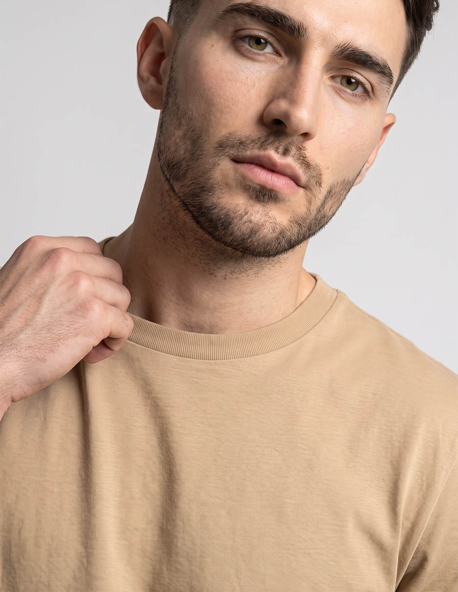 Playera cuello redondo para hombre 3