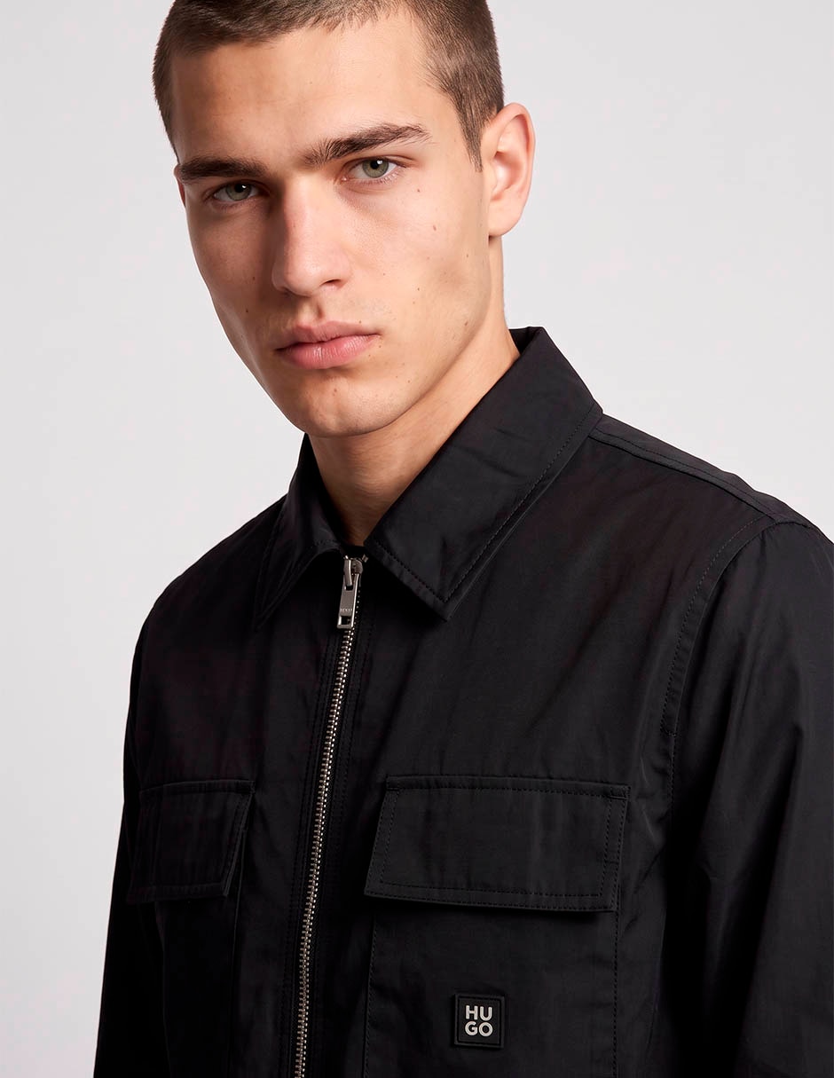 Chamarra Casual con bolsillos para hombre 3