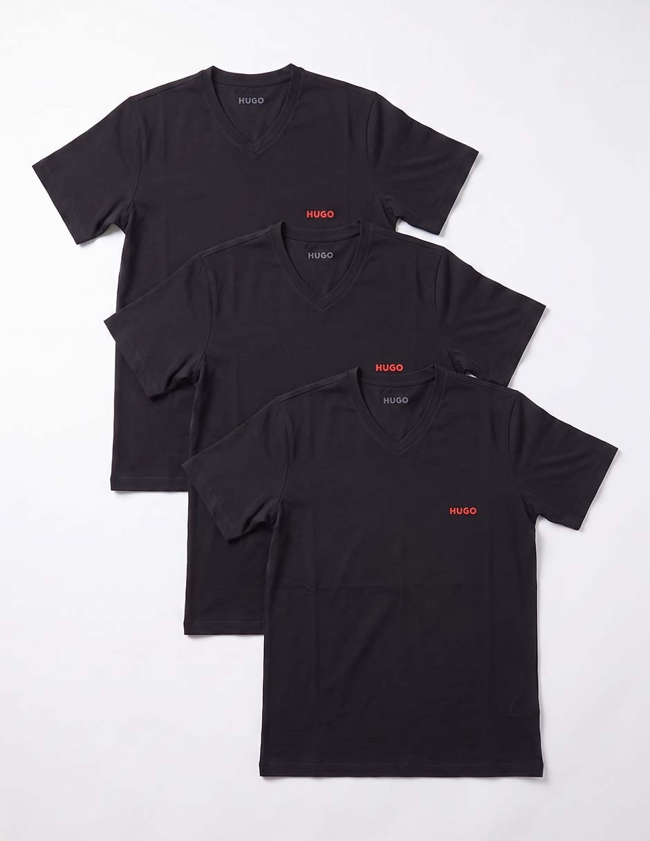 Set playera cuello v para hombre 2