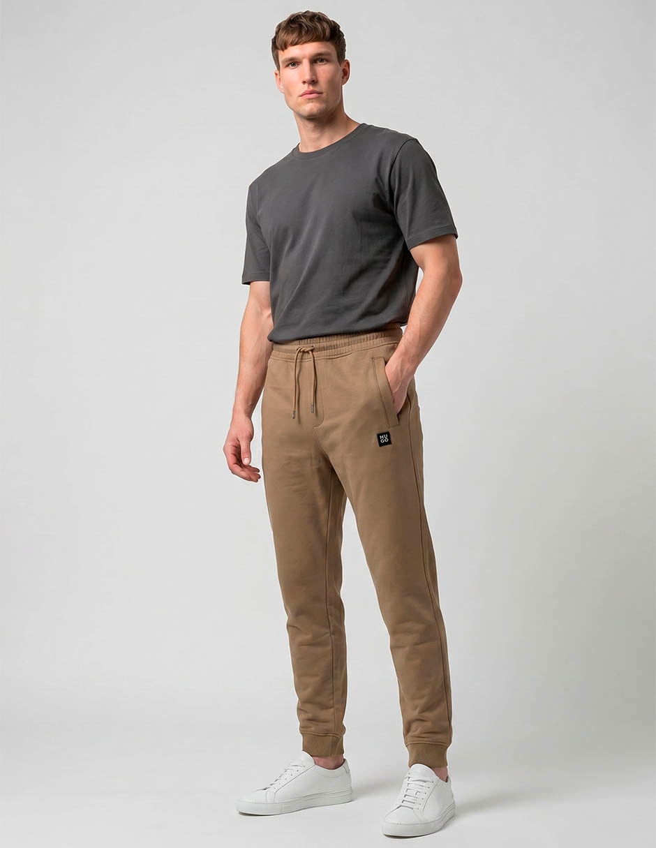 Pants regular Hugo con jareta para hombre