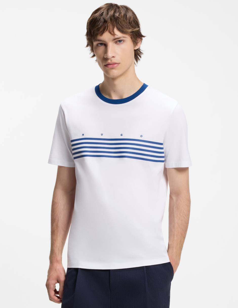 Playera cuello redondo para hombre