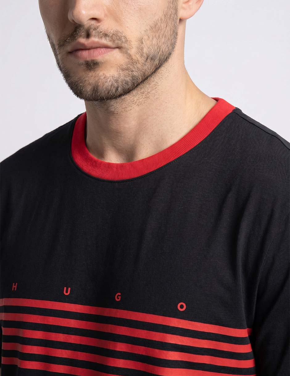Playera Hugo cuello redondo para hombre