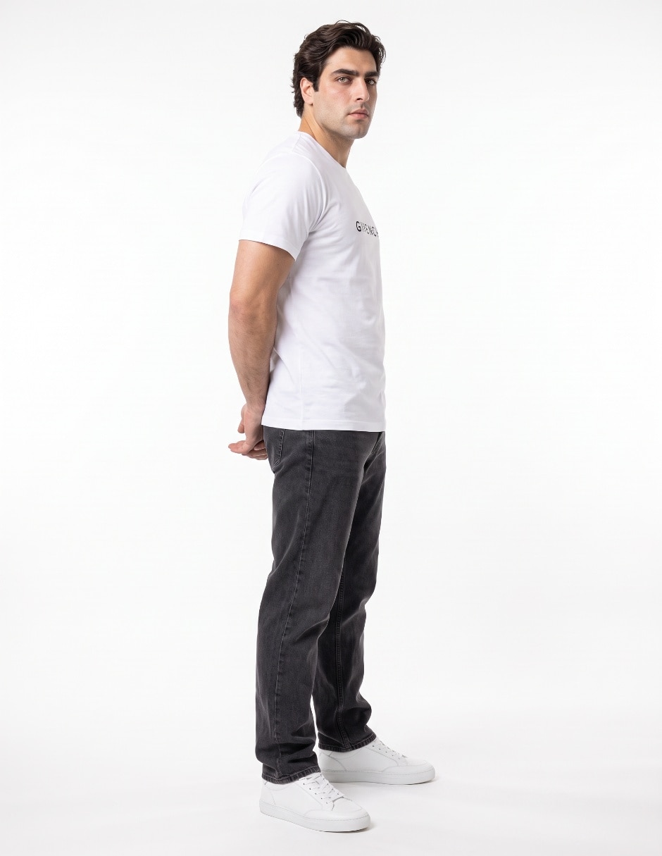 Playera cuello redondo para hombre 4