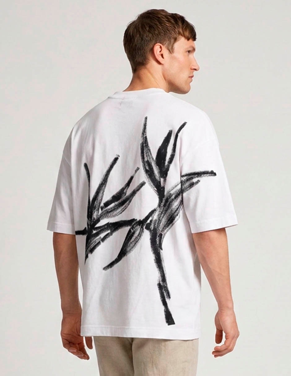Playera cuello redondo para hombre 2