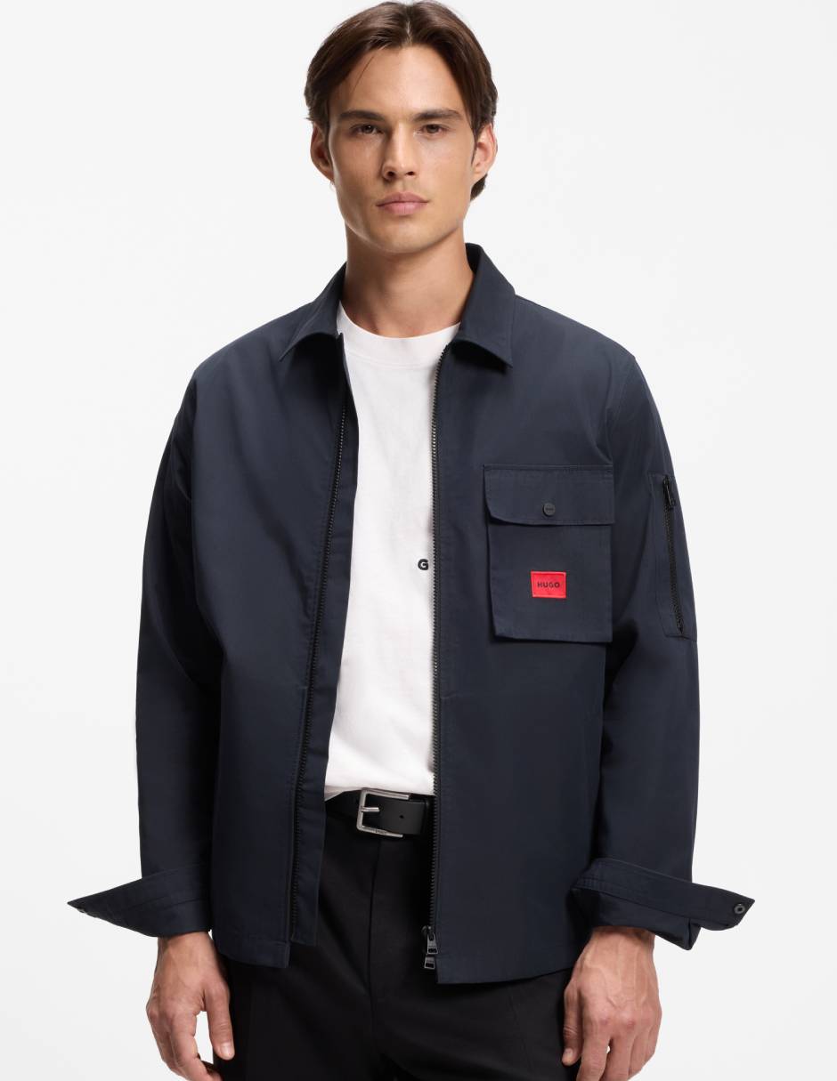 Chamarra casual hugode algodón para hombre Chamarra casual hugode algodón para hombre